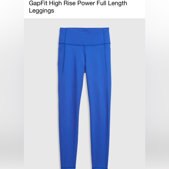 GapFit High Rise Power Full Length Leggings - Picture 3 of 9